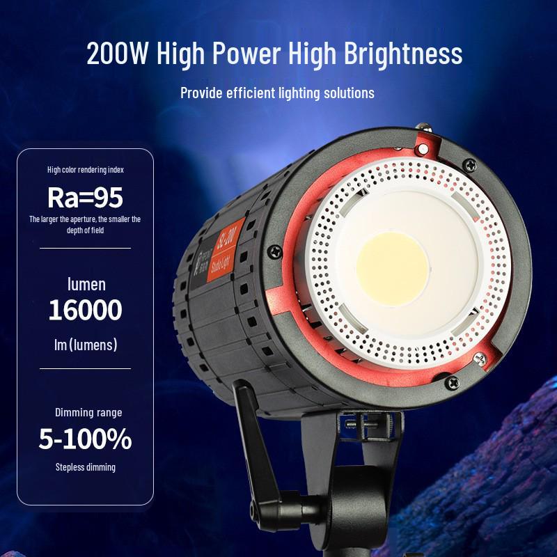 LED Studio 300W Constant Fill Light for Photography & Live Streaming