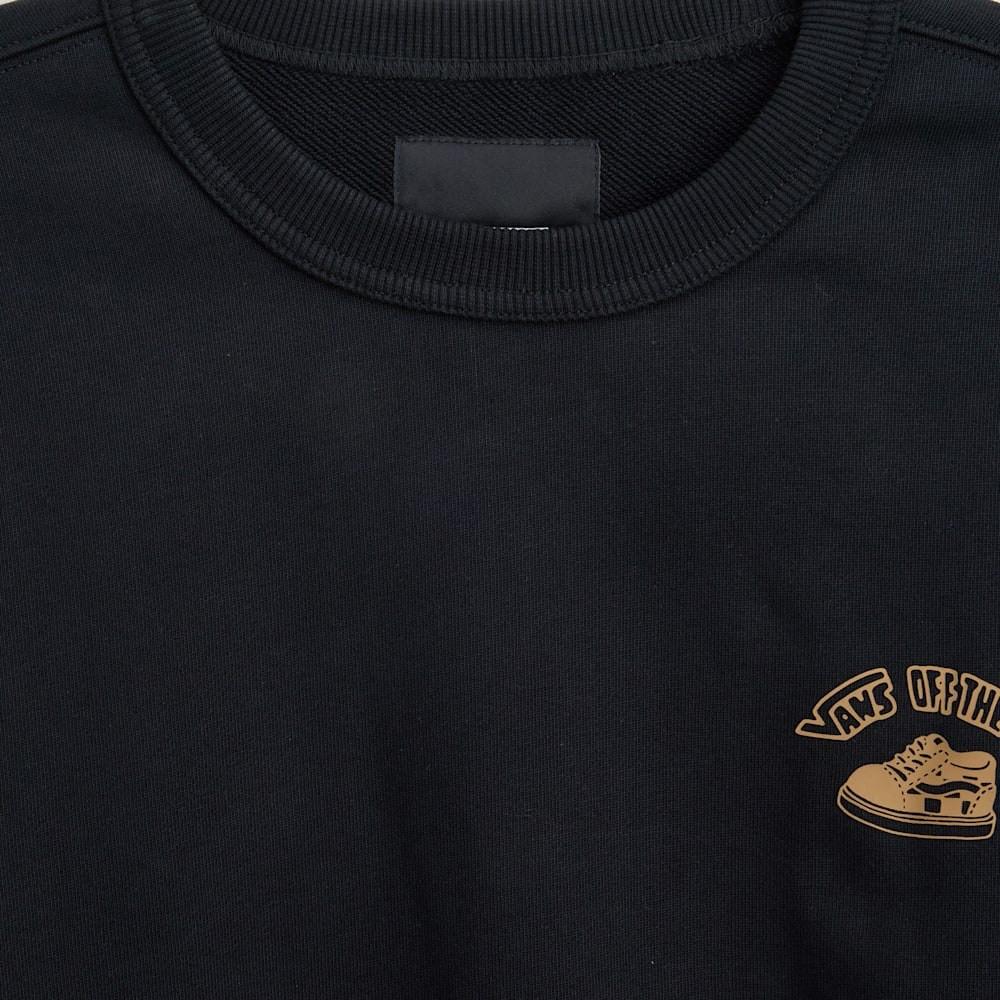 Vans X Space Molly Collaboration FW25 Comfortable Crew Neck Pullover Long Sleeve Sweatshirt Unisex sweatshirt VN000SPFBLK1
