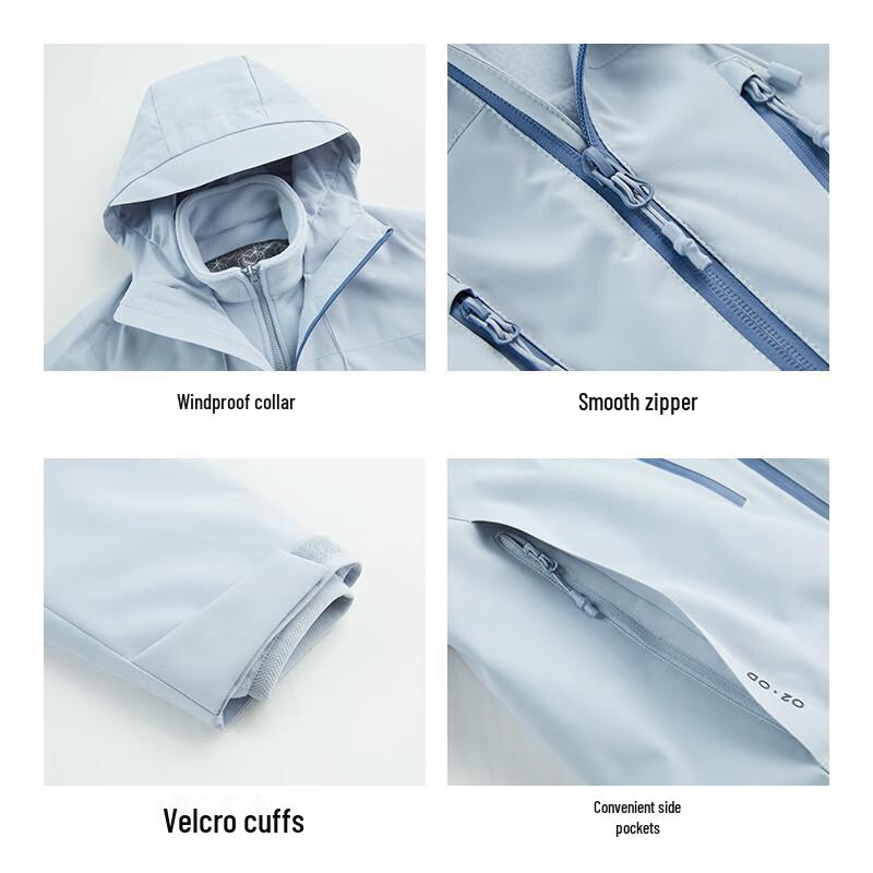 Paul Frank 2025 Men's 3-in-1 Windproof Outdoor Hiking Jacket