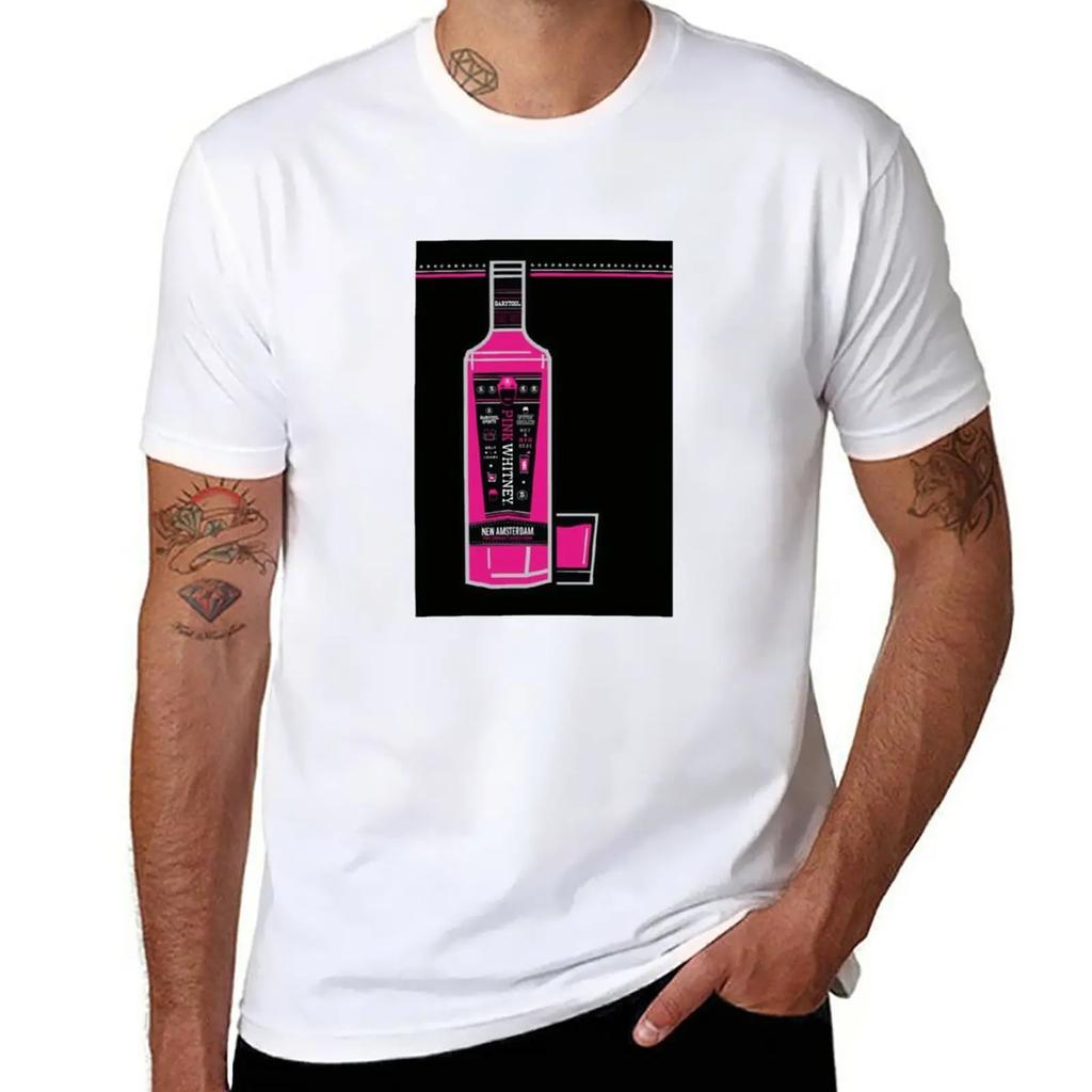 Pink Whitney T-Shirt for a Boy Graphics Heavyweight T Shirts for Men