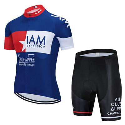 Summer Breathable Cycling Suit, Quick-Drying Short Sleeve Tour De France Cycling Mountain Bike Cycling Suit Sports Suit Men