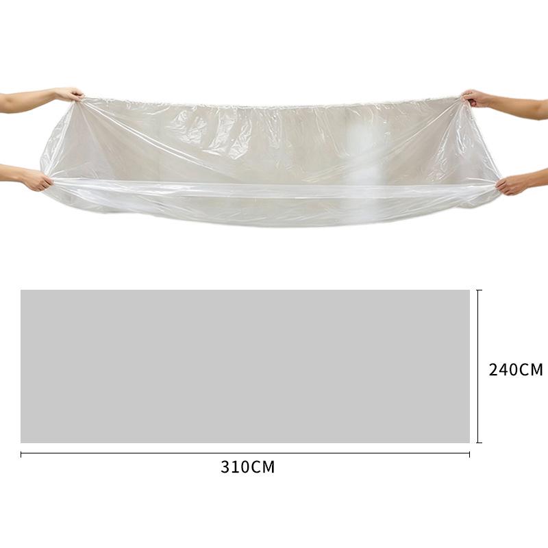 Disposable PE Drawstring Furniture Dust Cover Set Individually Packed (1 per pack)