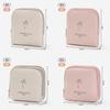 Pu Jewelry Organizer With Letter Pattern For Travel And Gift Use