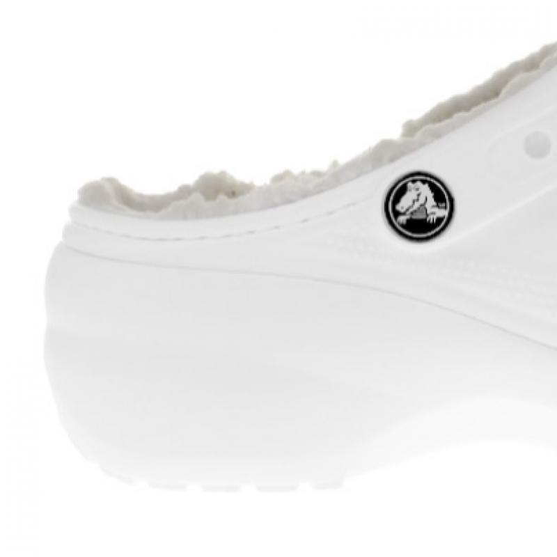 Crocs Classic Platform Lined Clogs Tulle 207938 100 White