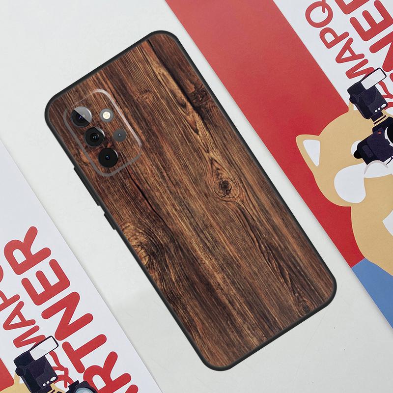 Oak Wood Texture Pattern Case For Samsung Galaxy A36 A35 A55 A06 A16 A26 A56 A53 A32 A52 A33 A13 A14 A34 A54 A17 A15