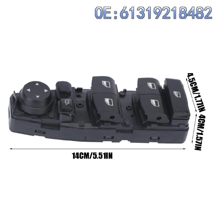 ABS Lift Switches Panel Door Unit for F30 F80, Ref 61319218482 Window Control Assembly for Interior Electrical Service and Daily Handling Support