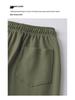 Unisex Schwere Armeegrün Twill Jogginghose: Gemütliche, gerippte Freizeit-Sportbekleidung für Frühling & Herbst