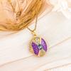 Openable Photo Locket Pendant Necklace Pearls Gold Clavicle Chain  Sweater Shirt Accessories