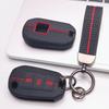 Sleutelhangerhoesje voor Peugeot 3008 5008 208 301 308 C1 C2 C3 met Sleutelhanger Krasbestendig Oppervlak Schokbestendige Structuur Zachte Grip Textuur