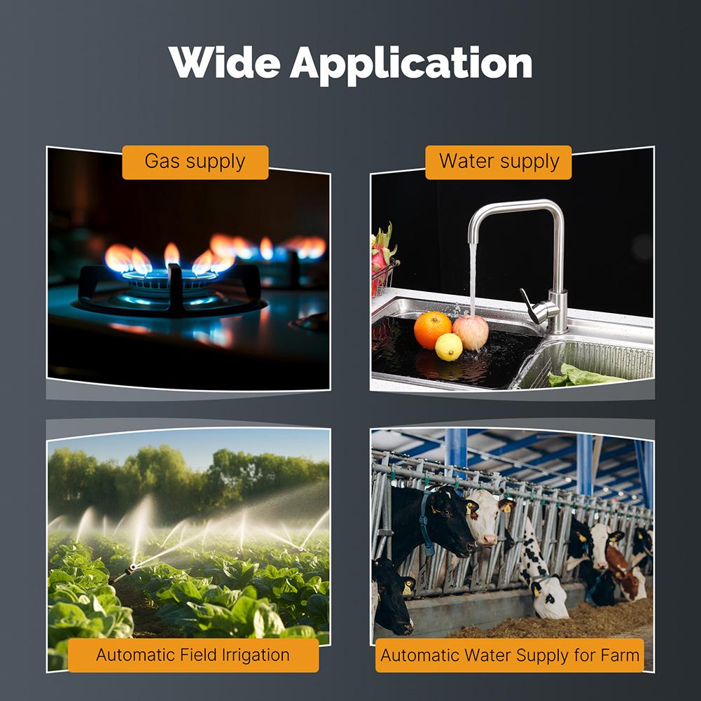 Для ZigBee Умный контроллер клапана воды и газа с батарейным питанием Совместим с Alexa Google Home Контроллер клапана воды Отсекатель газа CHINA