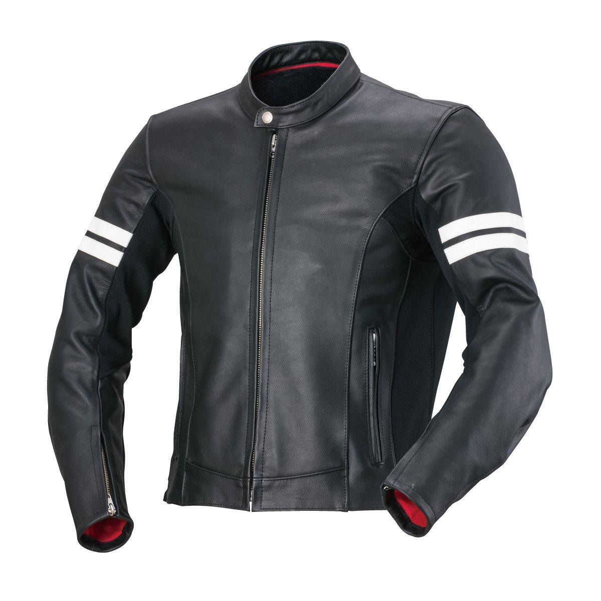 

Nankai Motorcycle Leather Jacket Line XLB [Nankai Parts] Black/White Size RDJ-35A чорний
