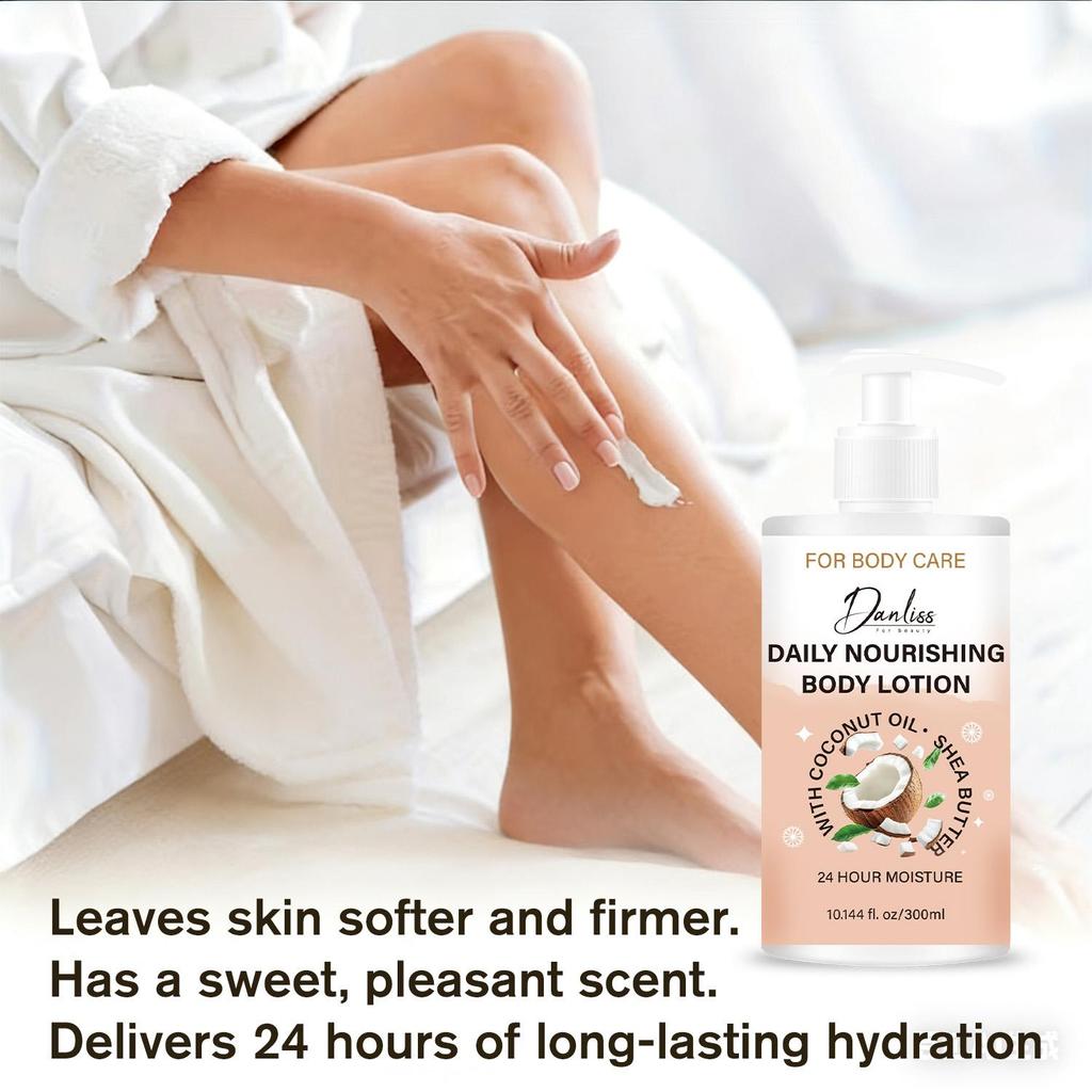 Daily Nourishing Body Lotion-Leaves Skin Softer And Firmer-Has a Sweet, Pleasant Scent-Delivers 24 Hours Of Long-lasting Hydration