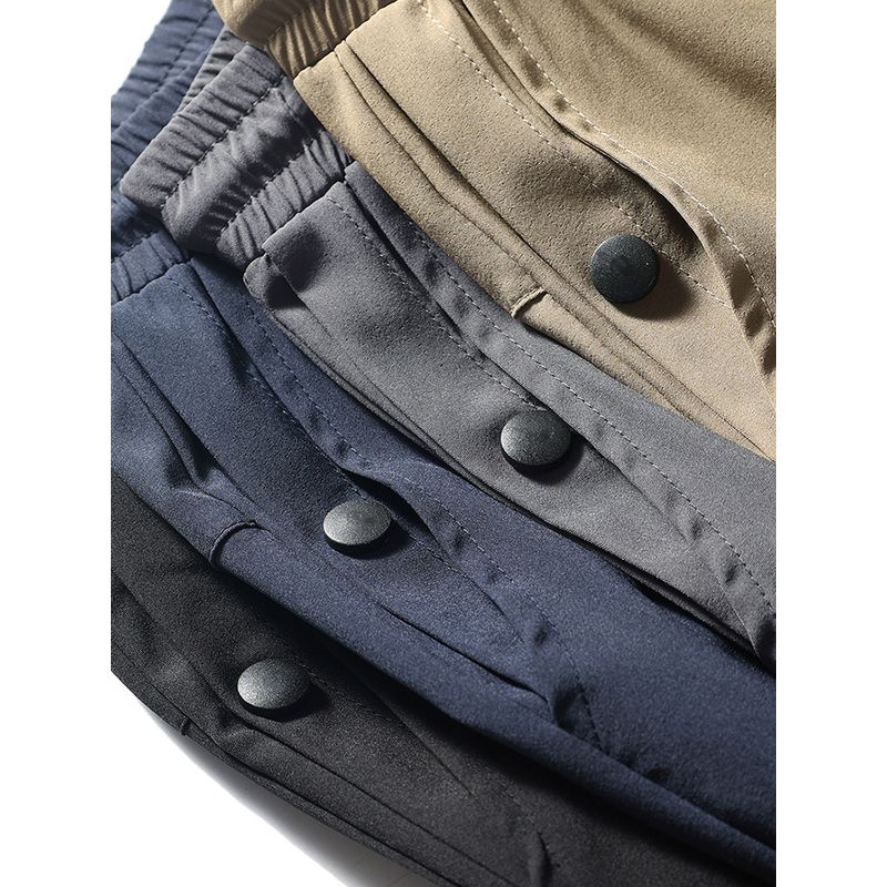 Outdoor Stretch Ice Silk Quick-Dry Pants Men's Summer Thin Hiking Hiking Sports Pants Export Men's Pants Casual Pants