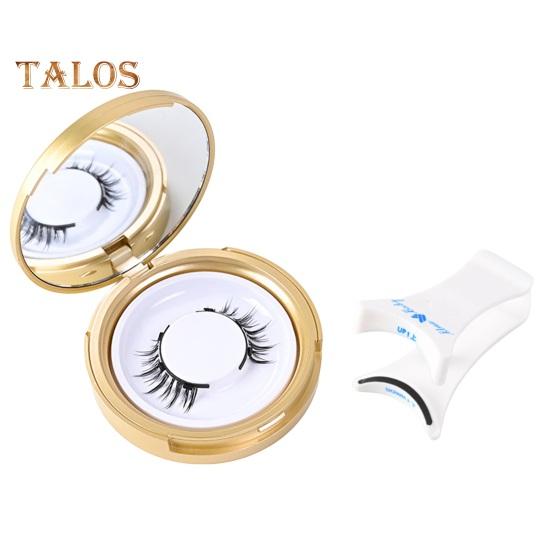 

1 набор магнитных накладных ресниц с зажимом-аппликатором для ресниц, многоразовые натуральные тонкие двухсторонние магнитные накладные ресницы с зажимом, женские инструменты для макияжа глаз K