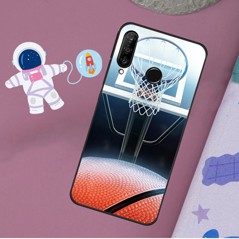 Basketball For Huawei Nova 11i 7i 8i 12i 12s Y73 Y70 Y90 Y60 Y72 Y61 Y91 9 10 SE P40 Lite P30 Pro Case