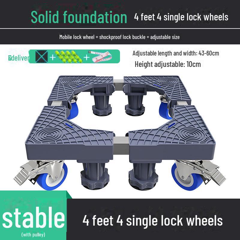 Suport pentru mașină de spălat și bază pentru suport de depozitare