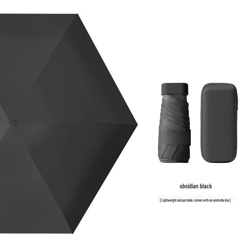 40% Off Compact Capsule Umbrella – Sunshade & UV Protection, Rain or Shine