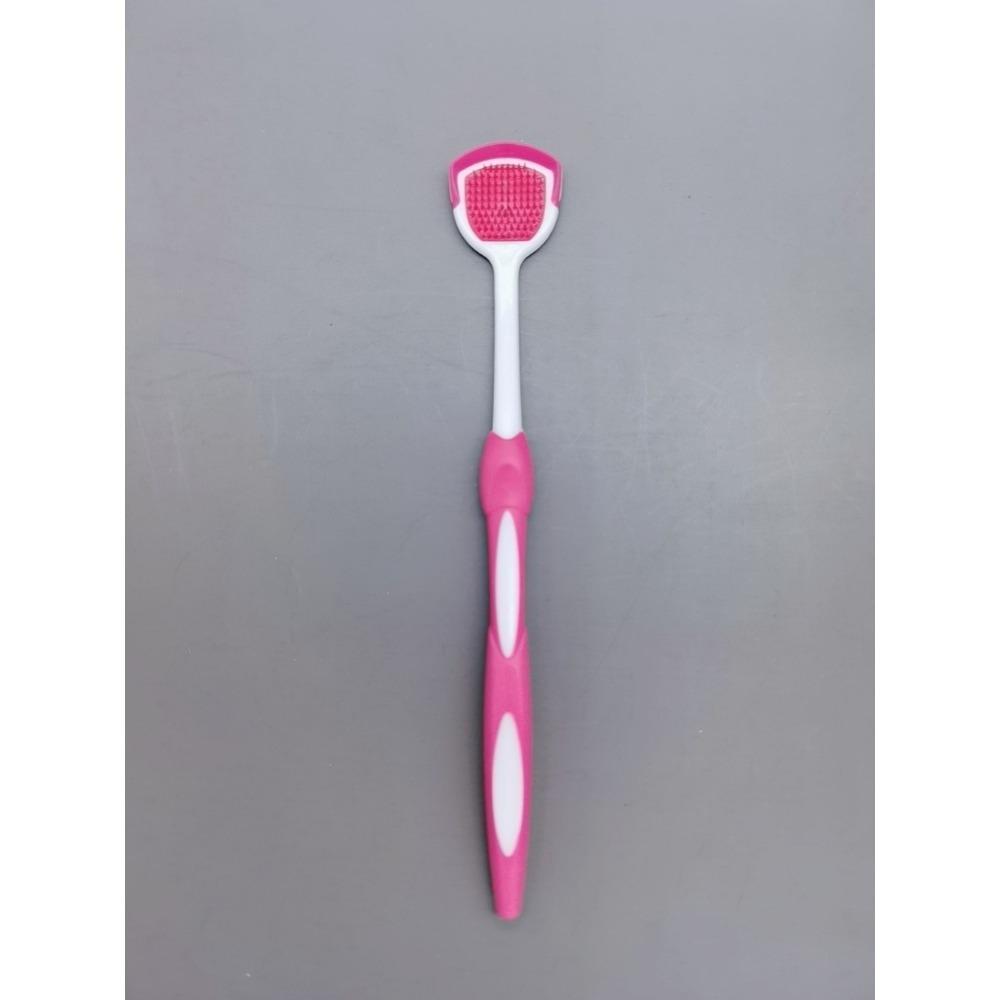 

Очистители языка Многоразовые скребки для языка Моющиеся инструменты для чистки языка Свежее дыхание Гигиена полости рта розовый