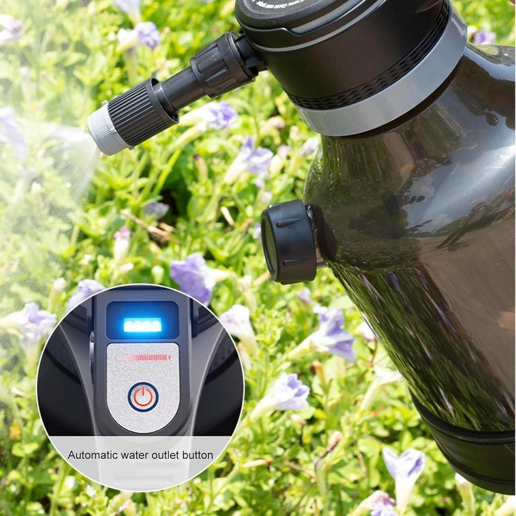 3L Electric Plant Spray Bottle Cordless Adjustable Nozzles Sprayer Automatic Watering Fogger Watering Machine Plants Garden Tool