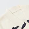 GMXIA Maglioni larghi con scollo a V a maniche lunghe autunno inverno stampa tinta unita moda casual da donna