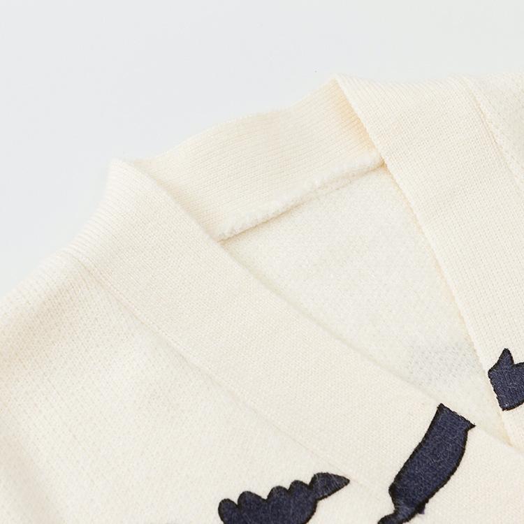 GMXIA Maglioni larghi con scollo a V a maniche lunghe autunno inverno stampa tinta unita moda casual da donna