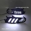 2012-2015 Nissan Tiida Mustang-Style Flowing Tri-Color Daytime Running Lights
