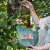 2026 Neu in Elegante Mode Damen Handtaschen Chinesischer Stil Umhängetasche Damen Exquisite Blumenstickerei Original Designer Handtasche