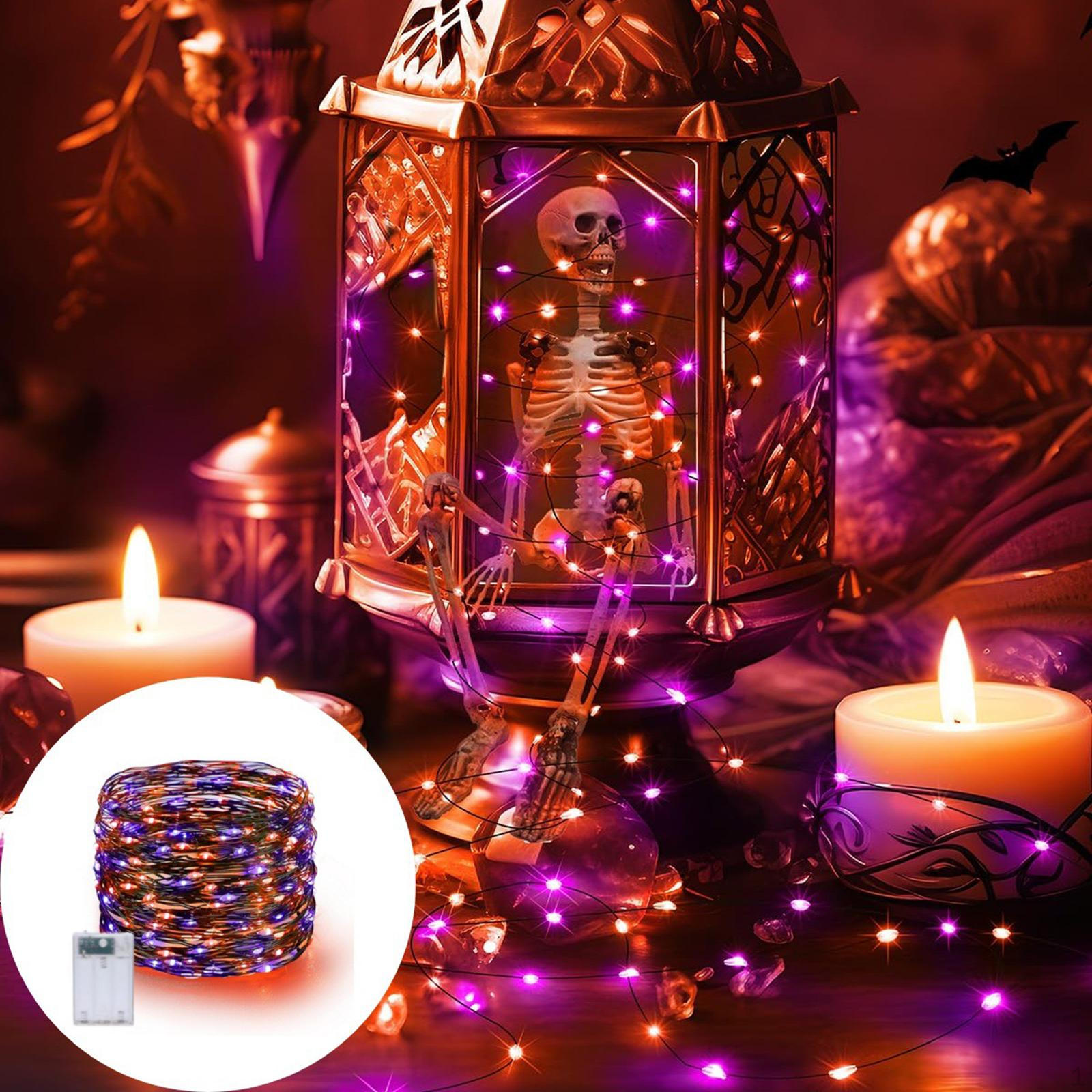 

Halloween String Lights Decoration for Xmas Tree Courtyard Garden