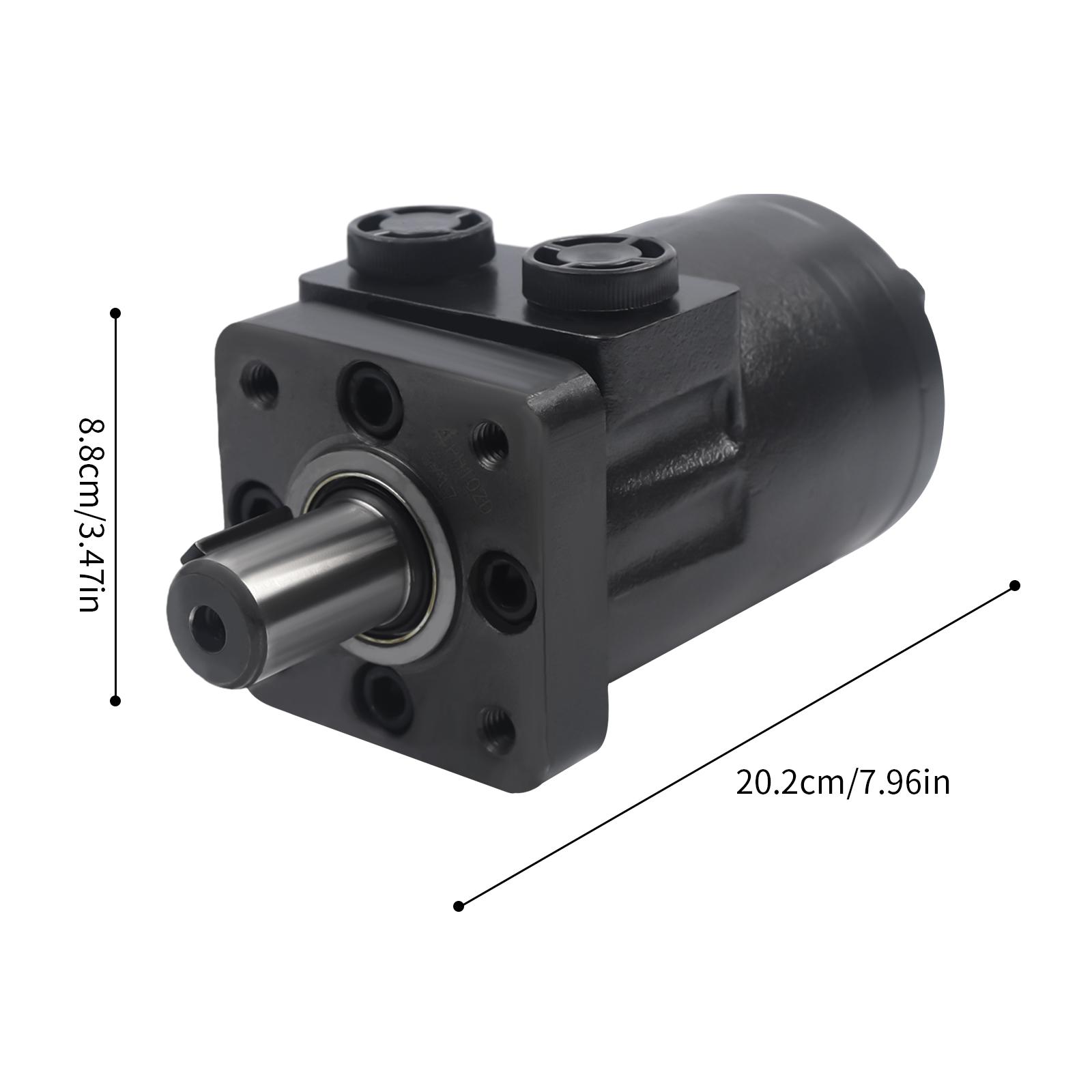 

Hydraulic Motor Replacement, Compatible with Char-Lynn 101-1003-009 Eaton 101-1003 4-Bolt Flange чорний