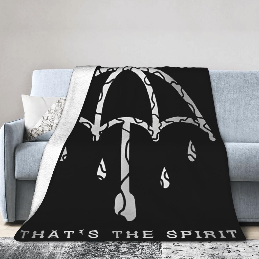BMTH Bring Me The Horizon Blanket British Rock Band Warm Soft Funny Plush Throw Blanket For Outdoor Flannel Bedspread Bed Cover
