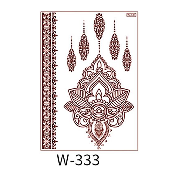 Waterproof Lace Geometric Tattoo Sticker Party Choker Temporary Body Art Decal