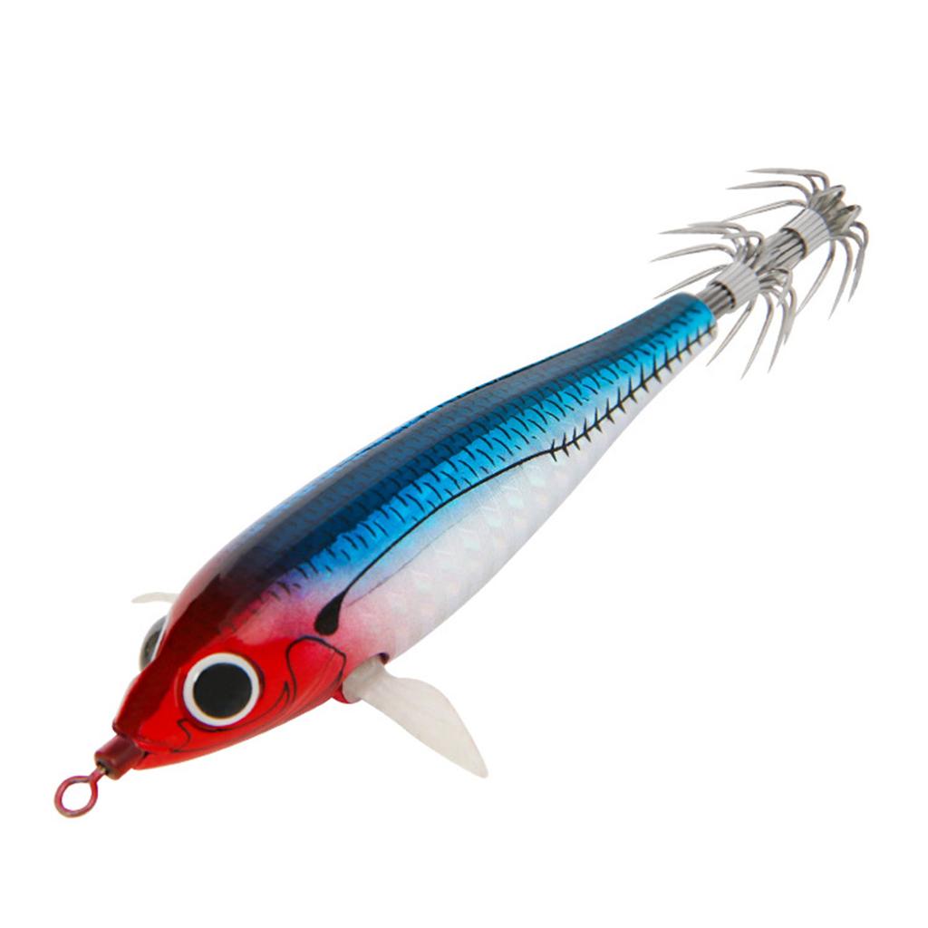 73/90mm Luminous Squid Jig Floating Fishing Lure Cuttlefish Bait Octopus Squid Jigs Baits Night Fishing Lures Glow Baits