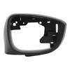 Side Mirror Cover Frame Black Decorative Door Side Wing Rearview Mirror Frame Replacement for Mazda CX‑3 CX5 Right