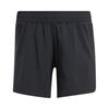 Reebok Solid Color Logo Elastic Waist Indoor Fitness Shorts Women shorts Black HA1043