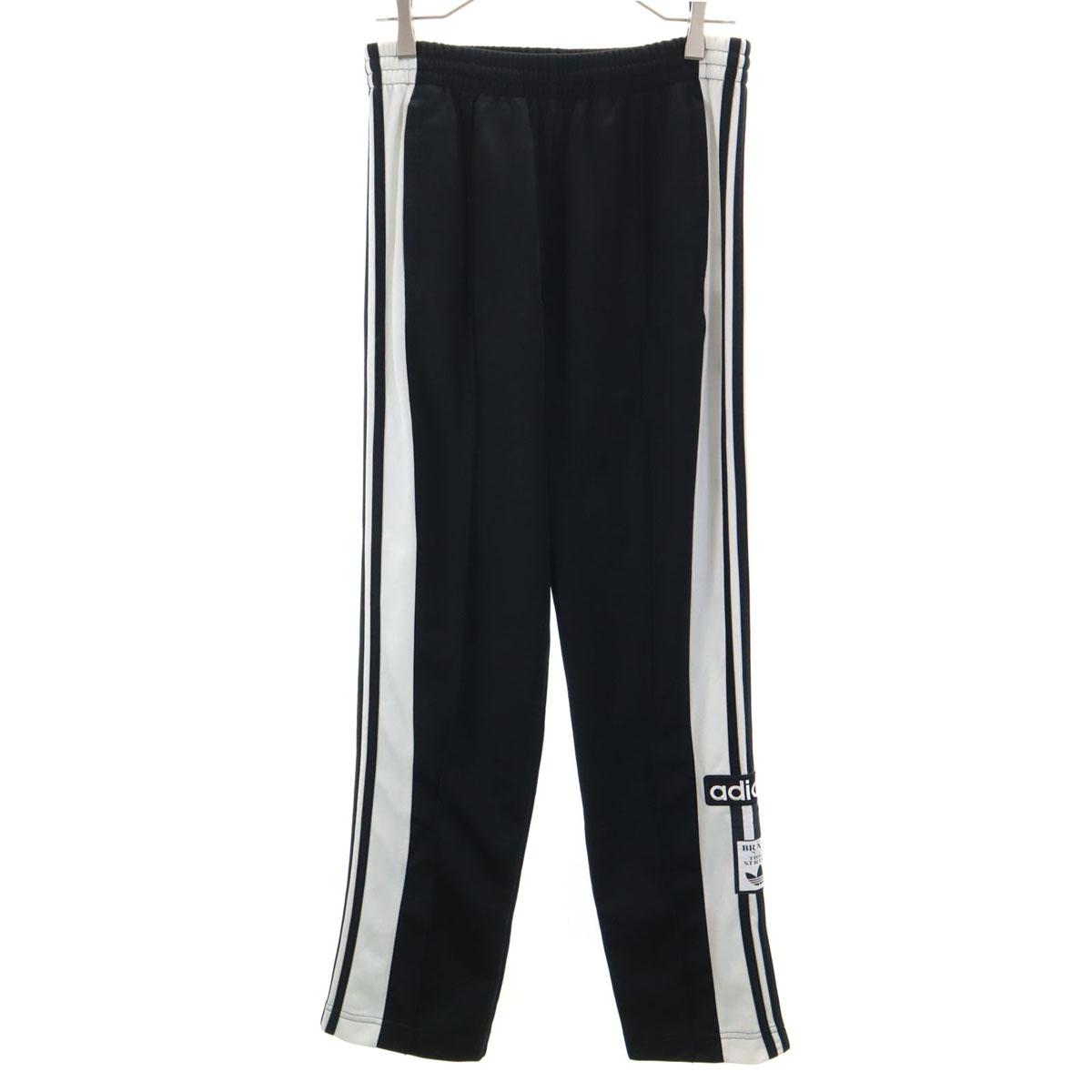 

adidas Originals Trefoil logo Adibreak Track pants L black Jersey Women Used