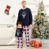 Weihnachten Eltern-Kind-Familienset Home Bedrucktes WEIHNACHTSPYJAMAS Zweiteiliges Set