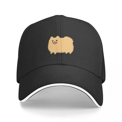 Pomeranian | Cute Fluffy Cartoon Dog Baseball Cap Derby Hat Luxury Brand Women's Beach Outlet 2023 Unisex's