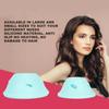40Pcs Hair Rollers Safe Heatless Two Size Portable Soft Silicone Wave Former for Women Girl