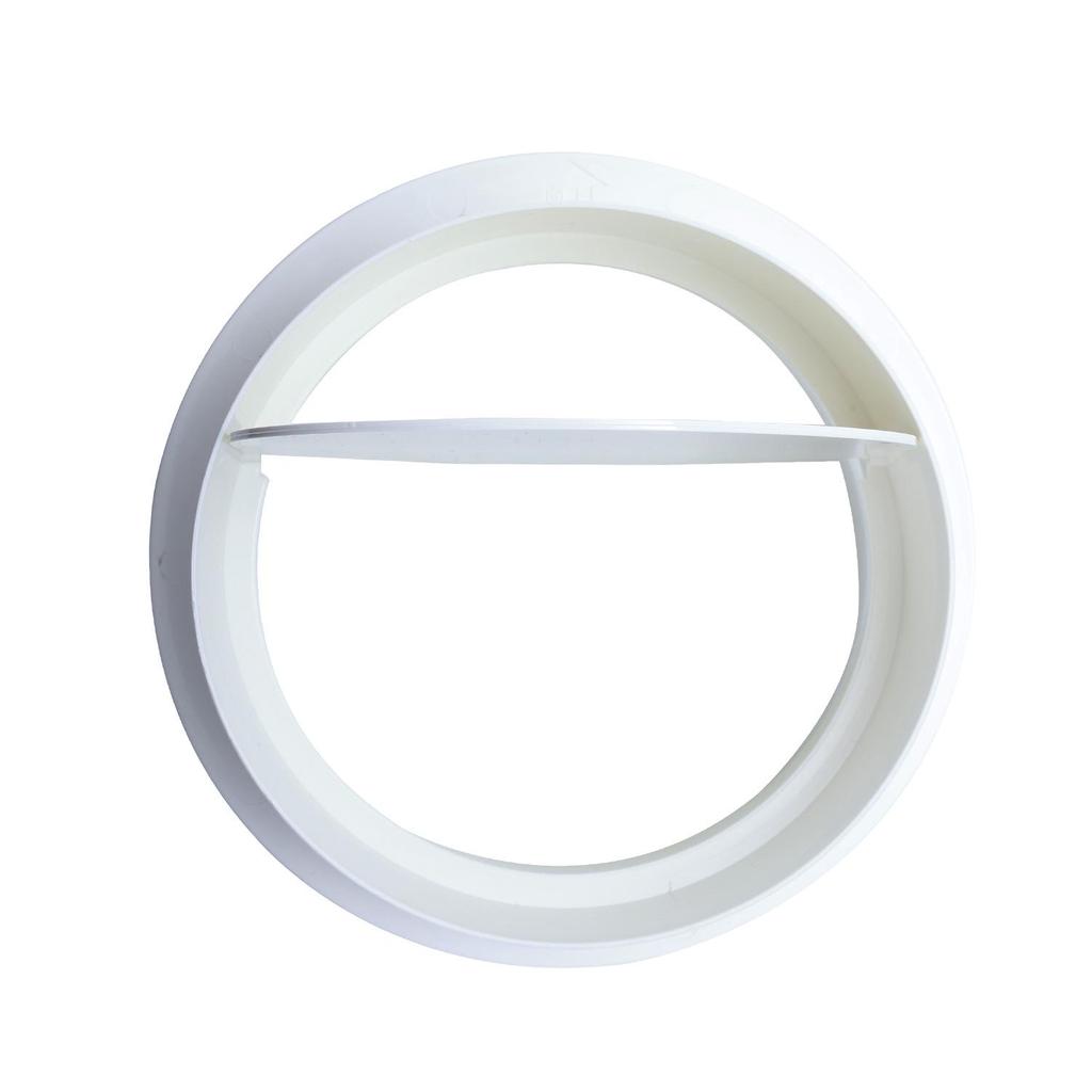 ABS Plastic One-Way Ventilation Duct Valve: Kitchen/Bathroom Anti-Reverse Backdraft Damper