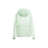 Li Ning UV Protection Waterproof Breathable Color Solid Zip Hooded Jacket UPF50+ Women Jacket Ice-Green AFDU460-3