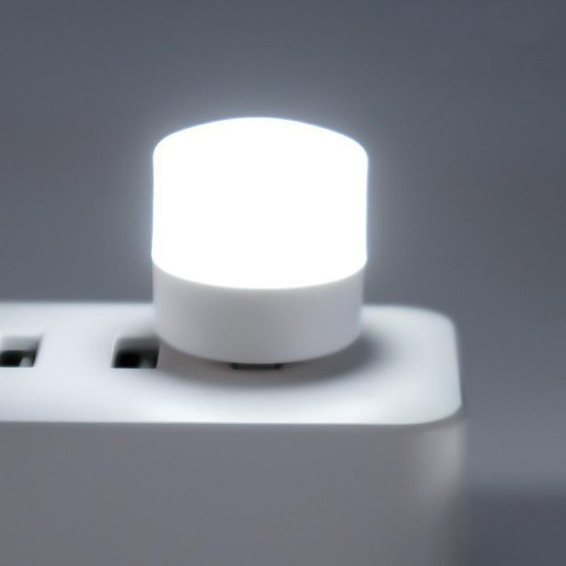 Mini USB Plug Lamp 5V 1W Super Bright Eye Protection Book Light Computer Mobile Power Charging USB Small LED Night Light