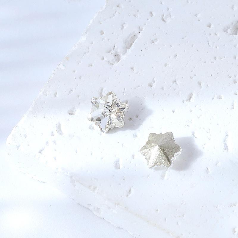 

Нейл-арт бриллиант 8 мм бриллиант-снежинка украшение для нейл-арта бриллиант рождественское украшение украшение для нейл-арта стеклянное украшение-бриллиант