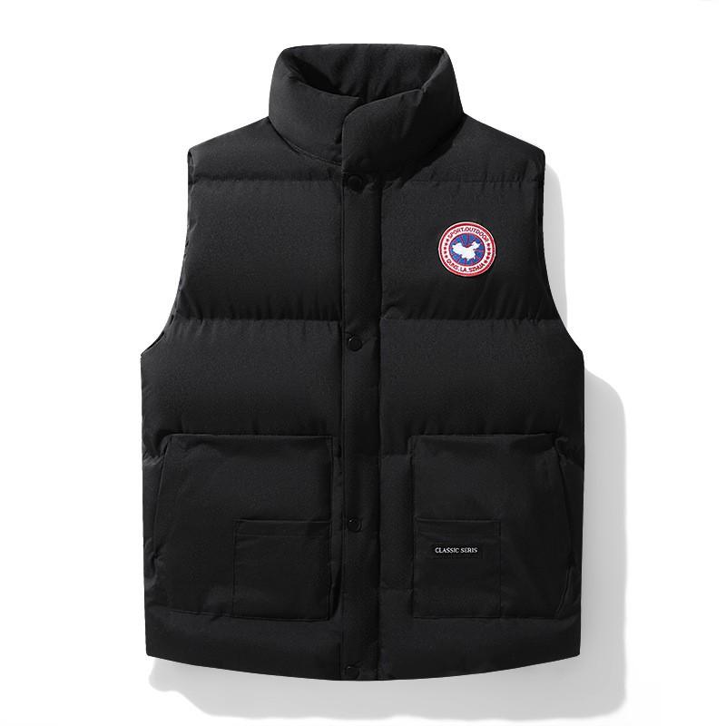 Mens Winter Puffer Vest Casual Sleeveless