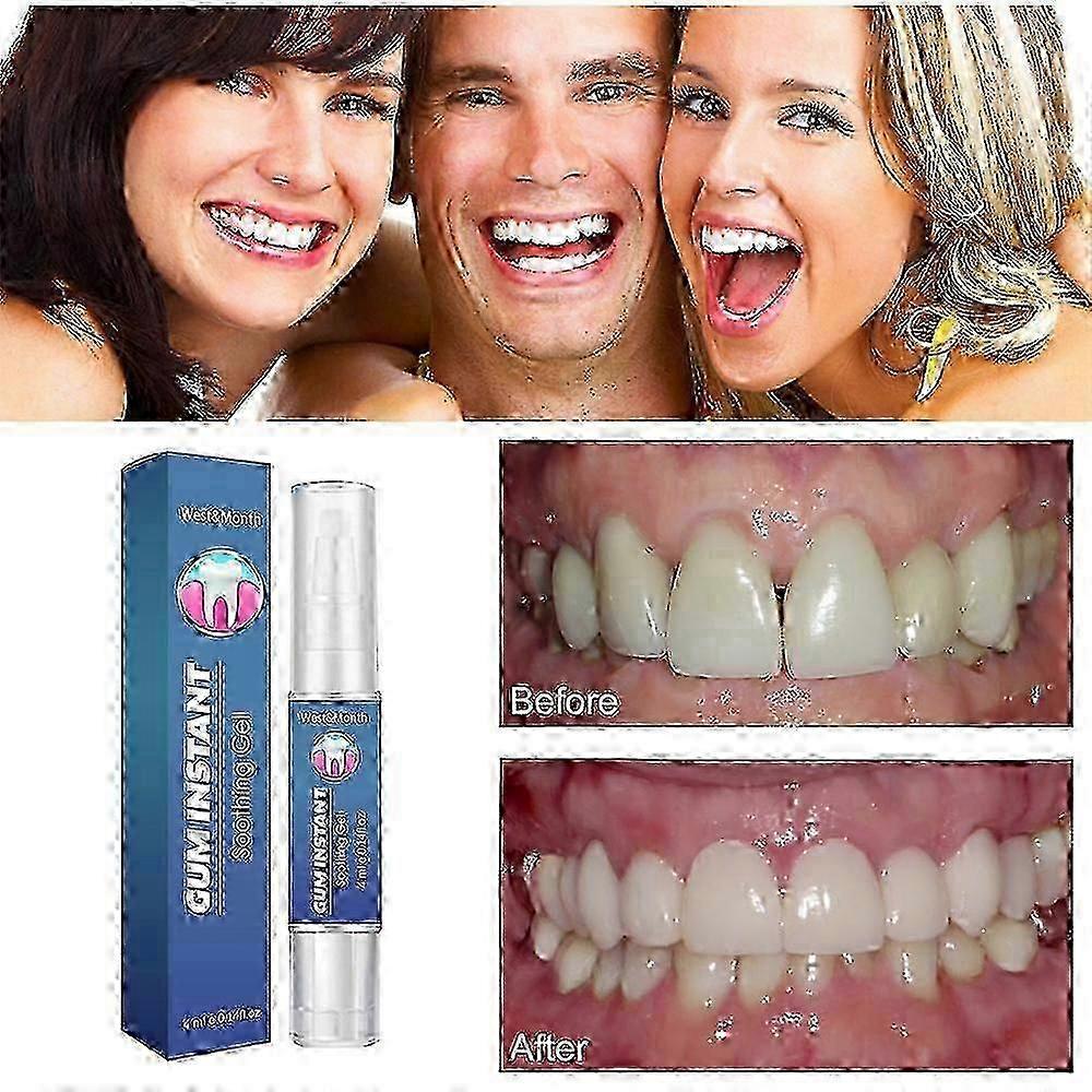 3 Pezzi Gel Terapia Gengivale, Gel Lenitivo Istantaneo per Denti Sensibili e Cura delle Gengive