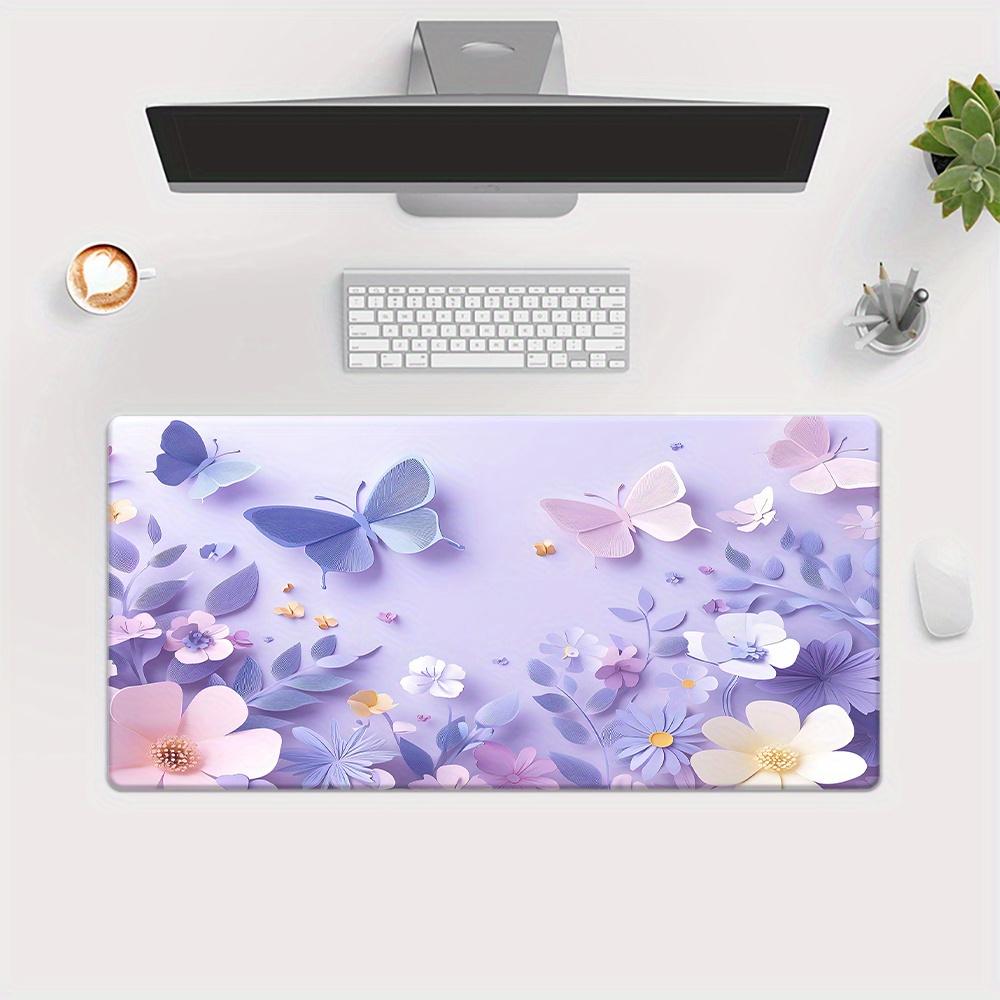Fabric Mouse Pad Rectangular Desk Mat Non Slip Rubber Base Computer Laptop Office Mouse Mat Work Desk Decor 800x400x2mm
