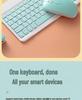Wireless Bluetooth Keyboard and Mouse Set for Mobile Phones, Tablets, iPad, Apple, Huawei - Includes Taiwan Zhuyin and Traditional Cangjie Layouts.