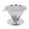 Pour Over Coffee Dripper Slow Drip 1 To 6 Cups Cone Filter Strainer Reusable Stainless Steel