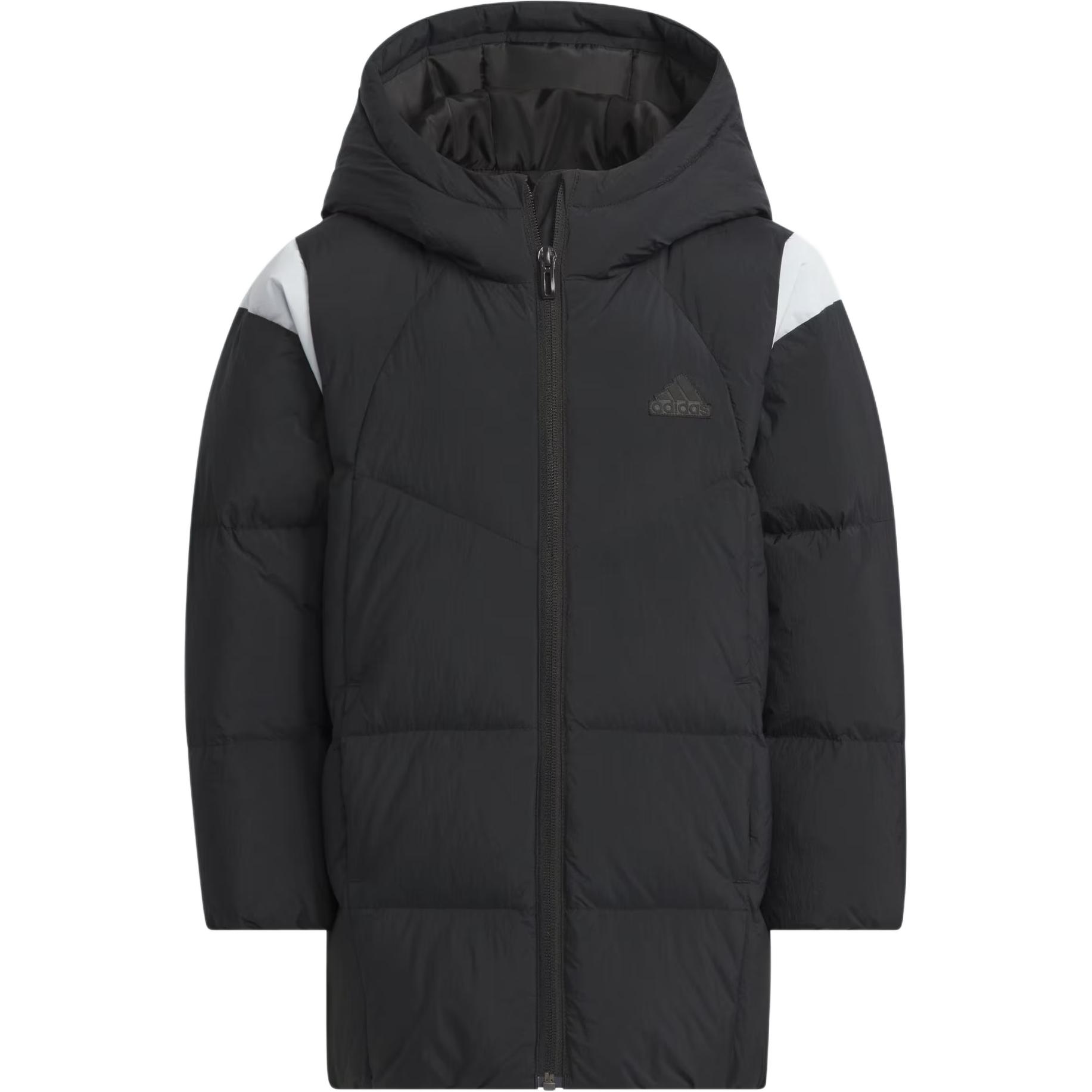 Adidas Padded Jacket Padded Jacket Black/Clear Gray Children Aged 3 7 Years Old JM7211 140