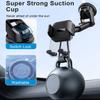 ML211 Strong Suction Car Phone Holder Dashboard Windshield Adjustable Extendable Mount Bracket