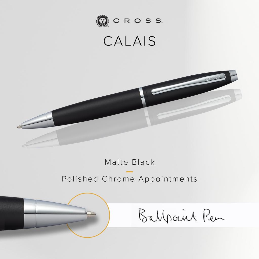 CROSS Cross Ballpoint Pen Oil-Based Karei Matte Black AT0112-14 Genuine Import
